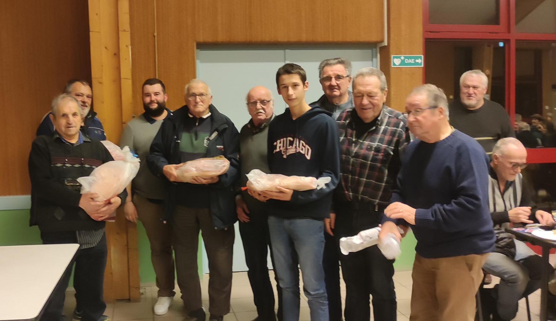 Belote gagnants du 05 02 2023