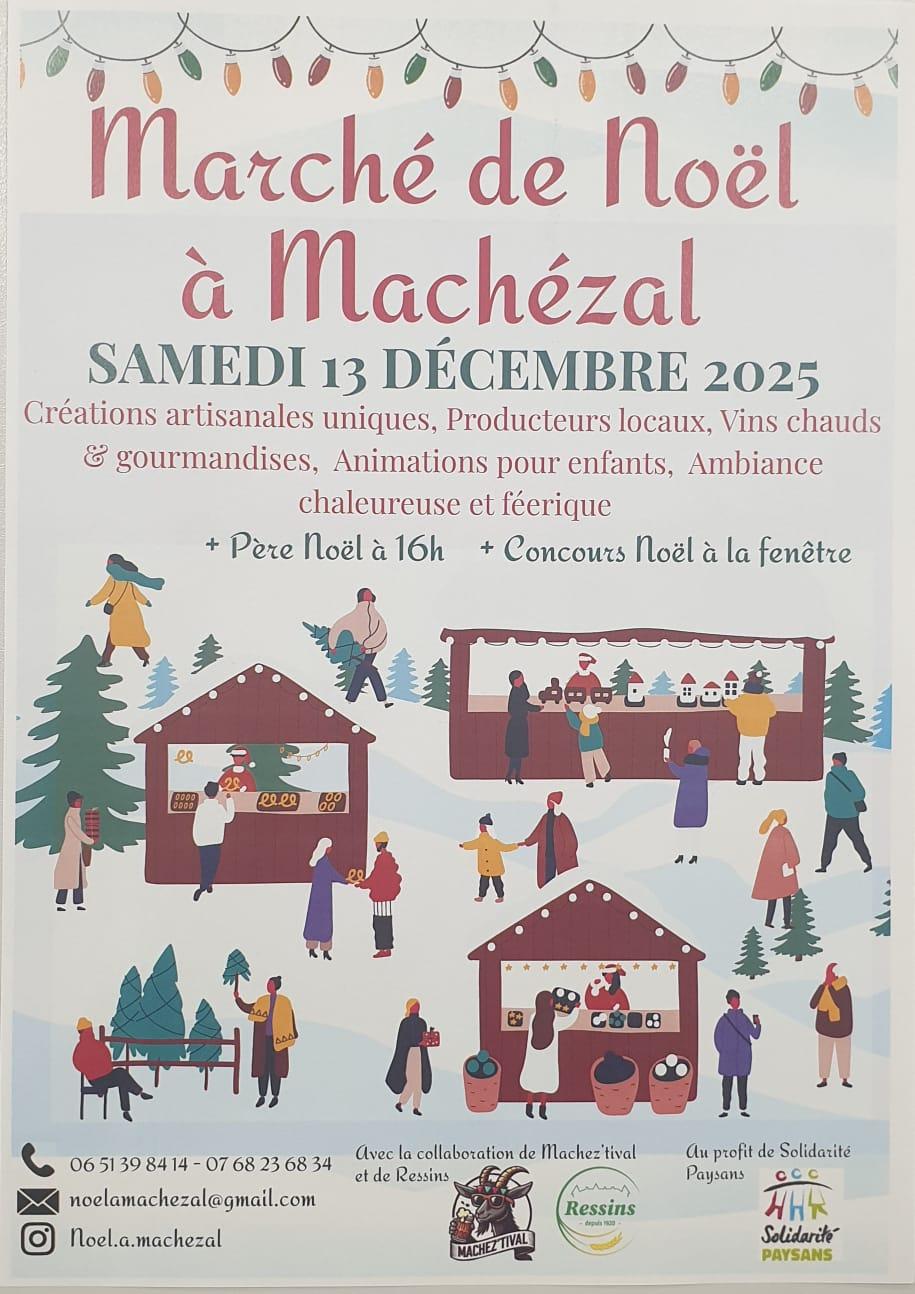 Marche de noel flyer